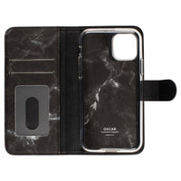 Oscar Marble Diary Wallet Case for iPhone 11 Pro