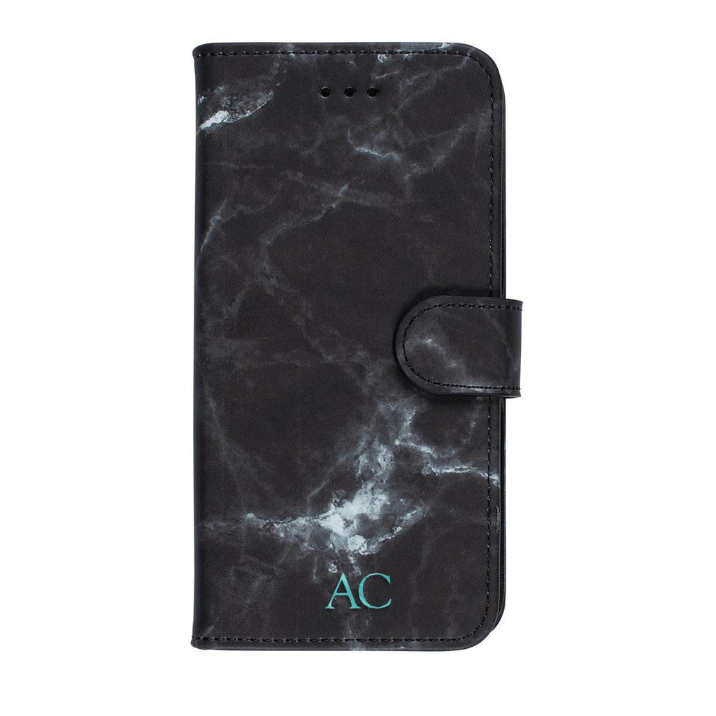 Oscar Marble Diary Wallet Case for iPhone 11 Pro