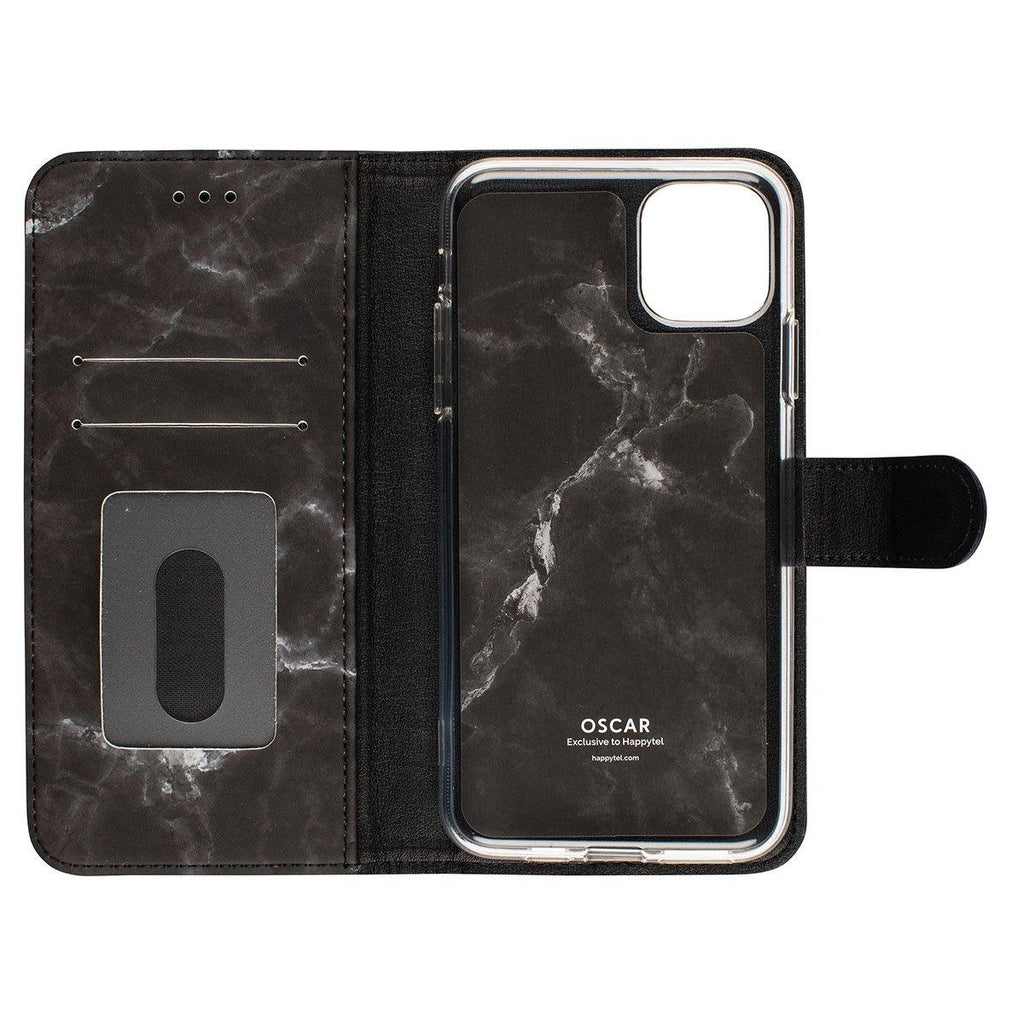 Oscar Marble Diary Wallet Case for iPhone 11 Pro Max