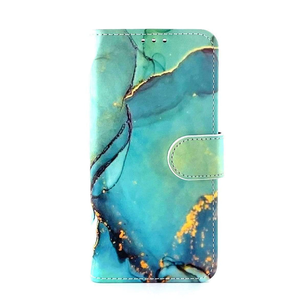 Oscar Marble Diary Wallet Case for iPhone 12 Mini