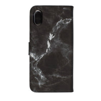 Oscar Marble Diary Wallet Case for iPhone XS Max