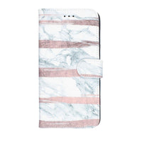 Oscar Marble Diary Wallet Case for iPhone XS Max