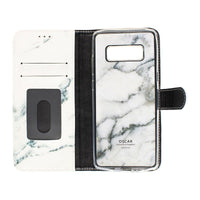 Oscar Marble Diary Wallet Case for Samsung Galaxy Note 8