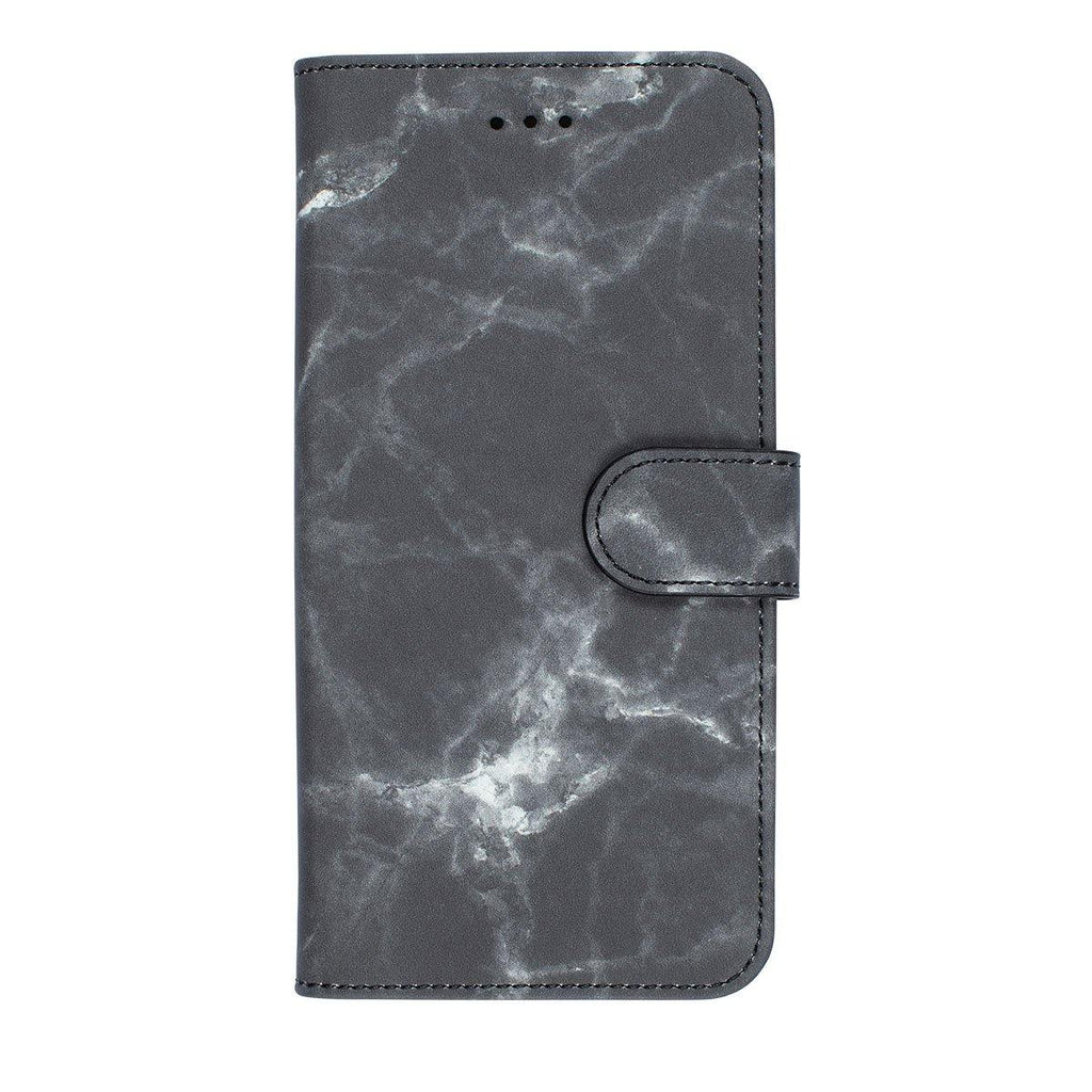 Oscar Marble Diary Wallet Case for Samsung Galaxy S8 Plus