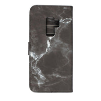 Oscar Marble Diary Wallet Case for Samsung Galaxy S9 Plus