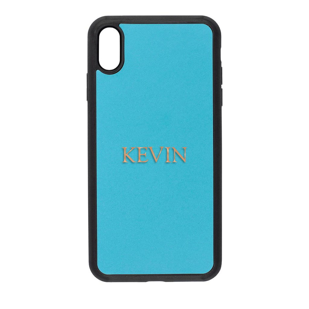 Oscar Nappa Leather Back Case for iPhone XS Max