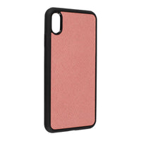 Oscar Saffiano Leather Back Case for iPhone XS Max