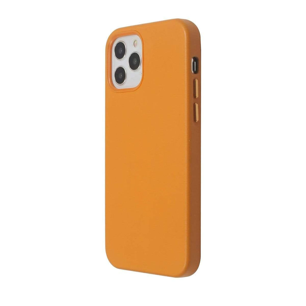 Oscar Vegan Leather Back Case for iPhone 12/12 Pro