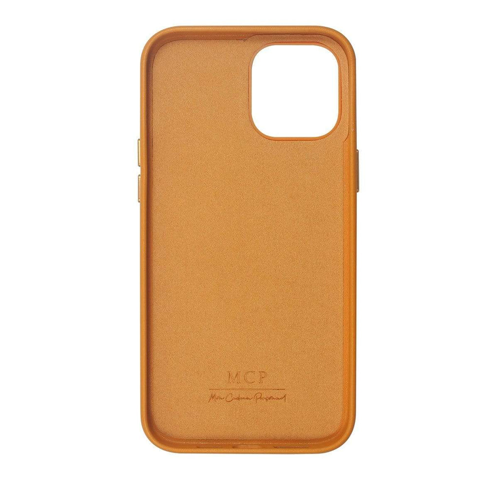 Oscar Vegan Leather Back Case for iPhone 12 Pro Max