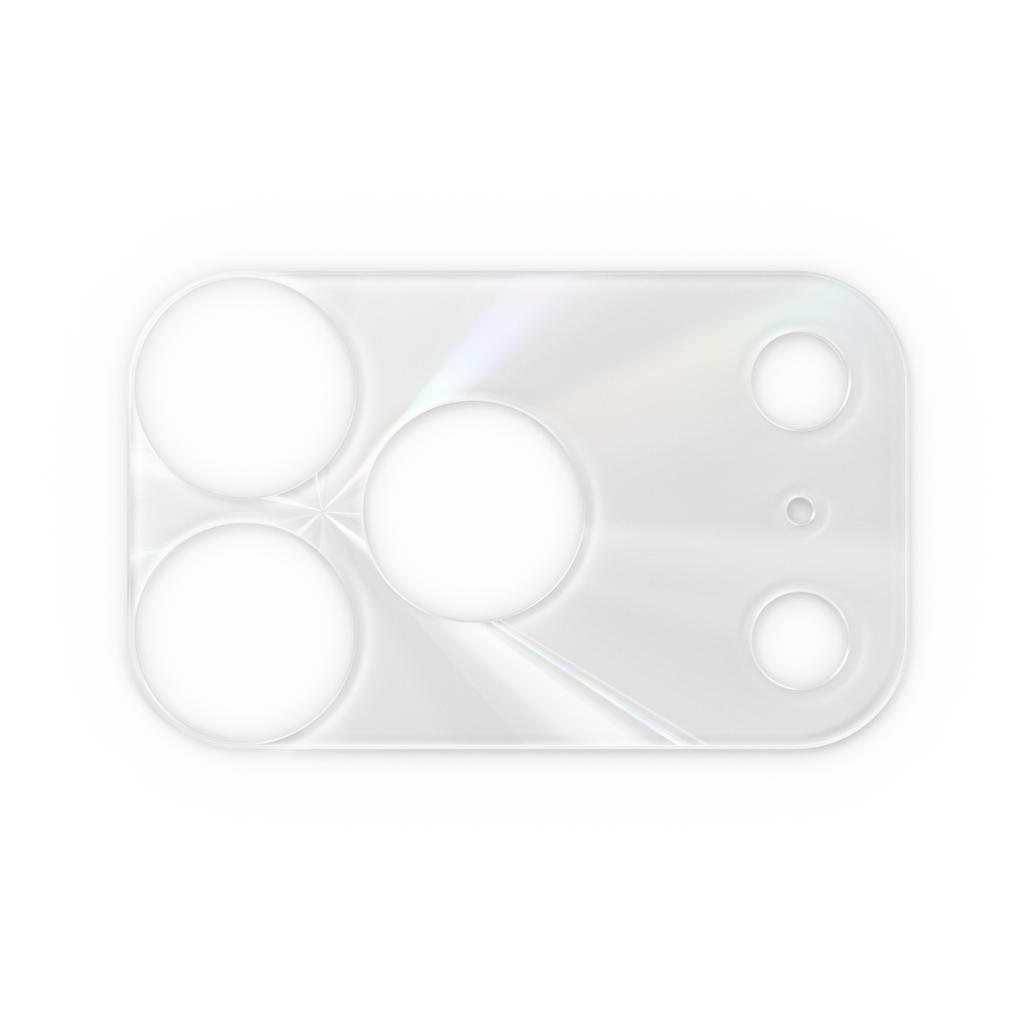 Cam Base Shine Protector Silver for iPhone 17 Series