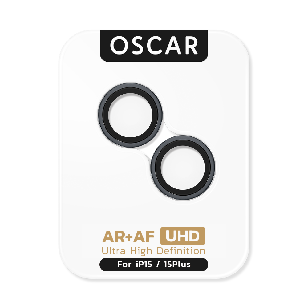 Camera Metal Protector Black for iPhone 15 Series