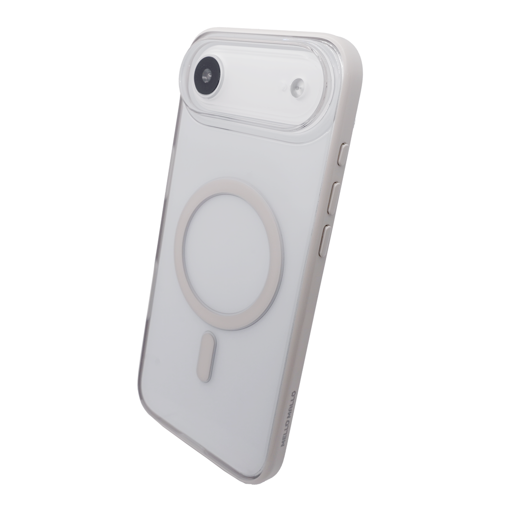 Clear Touch MagSafe White Case for iPhone 17 Series