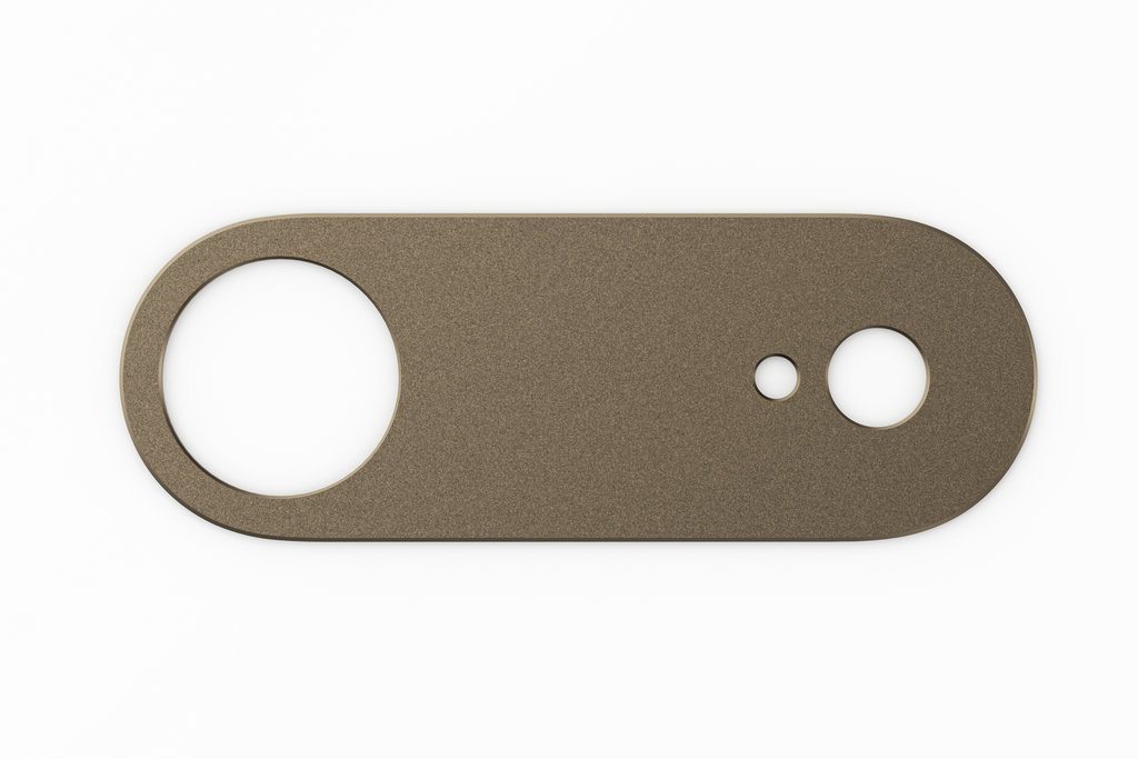 Cam Base Metal Protector Brown for iPhone 17 Air