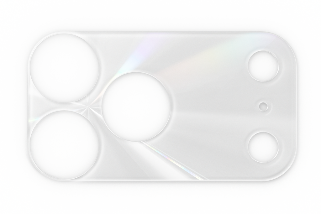 Cam Base Shine Protector Silver for iPhone 17 Series