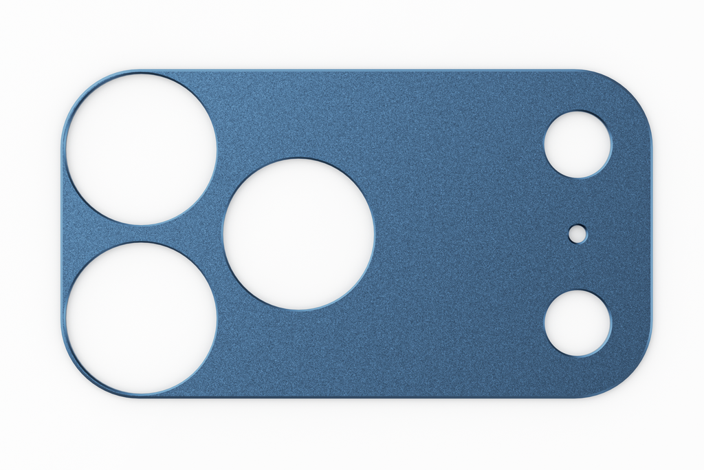 Cam Base Metal Protector Blue for iPhone 17 Series