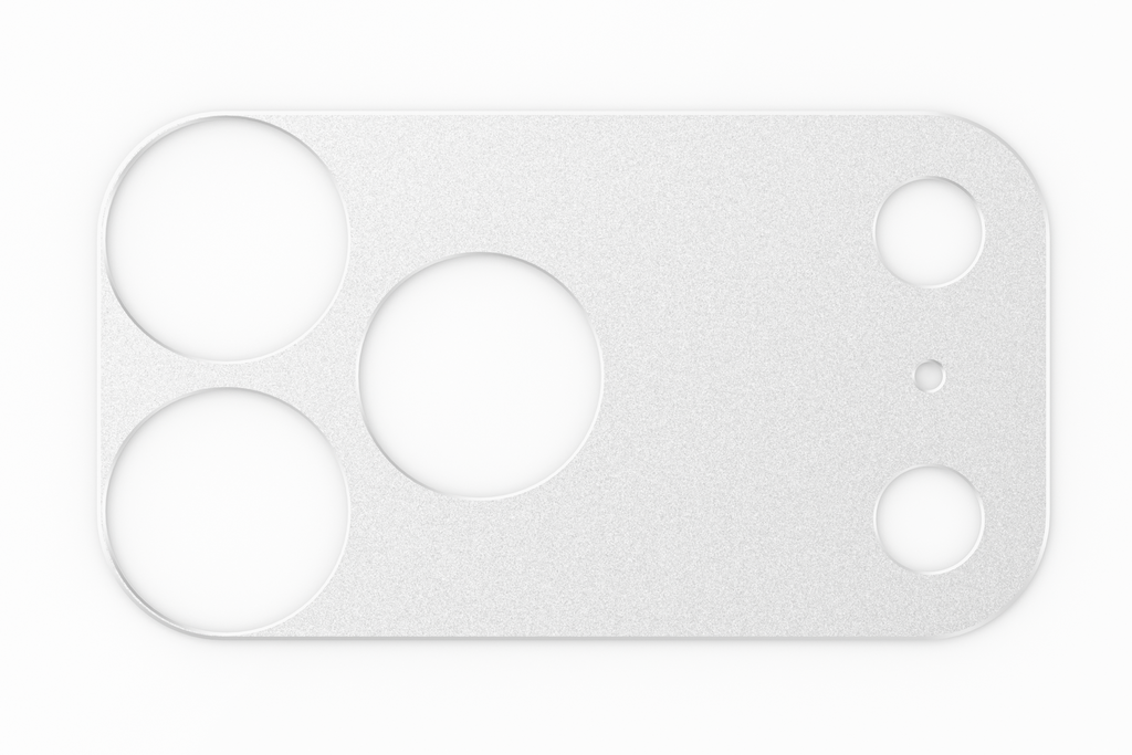 Cam Base Metal Protector Silver for iPhone 17 Series