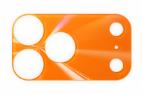 Cam Base Shine Protector Orange for iPhone 17 Series