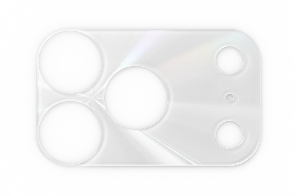 Cam Base Shine Protector Silver for iPhone 17 Series