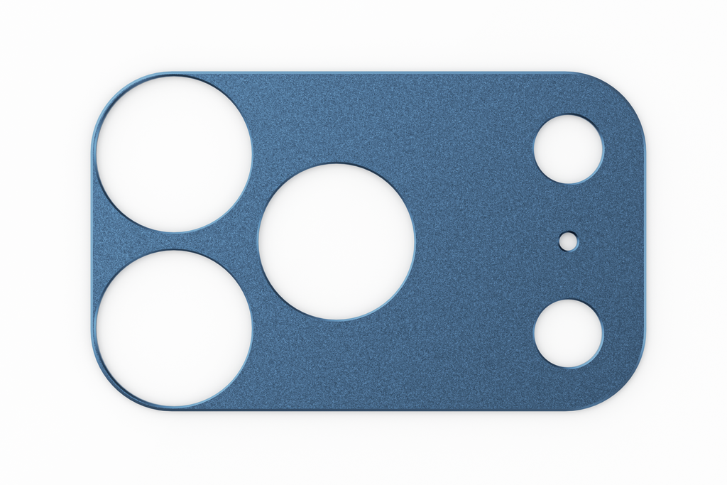 Cam Base Metal Protector Blue for iPhone 17 Series