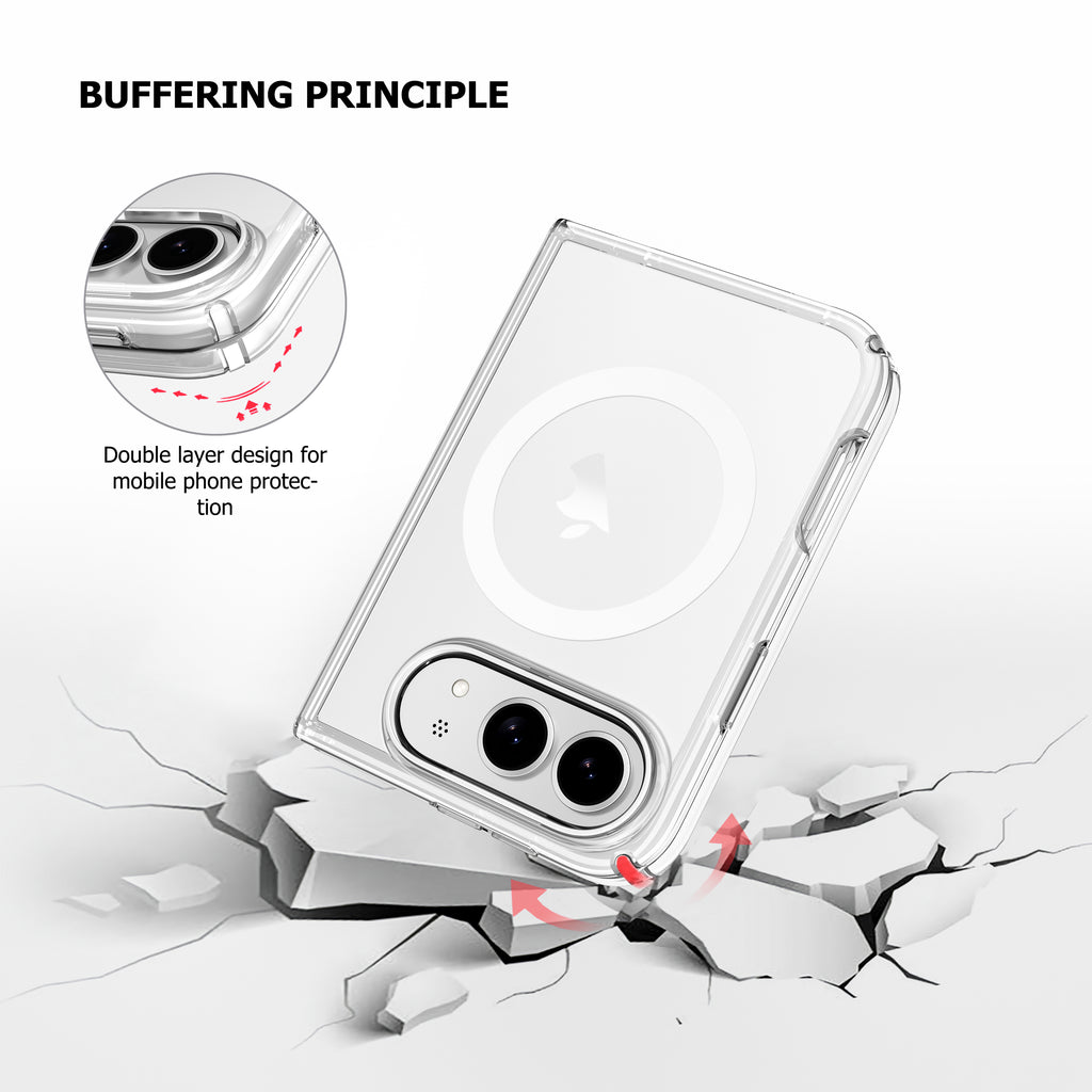 Supreme Shield MagSafe Clear Case for iPhone Duo