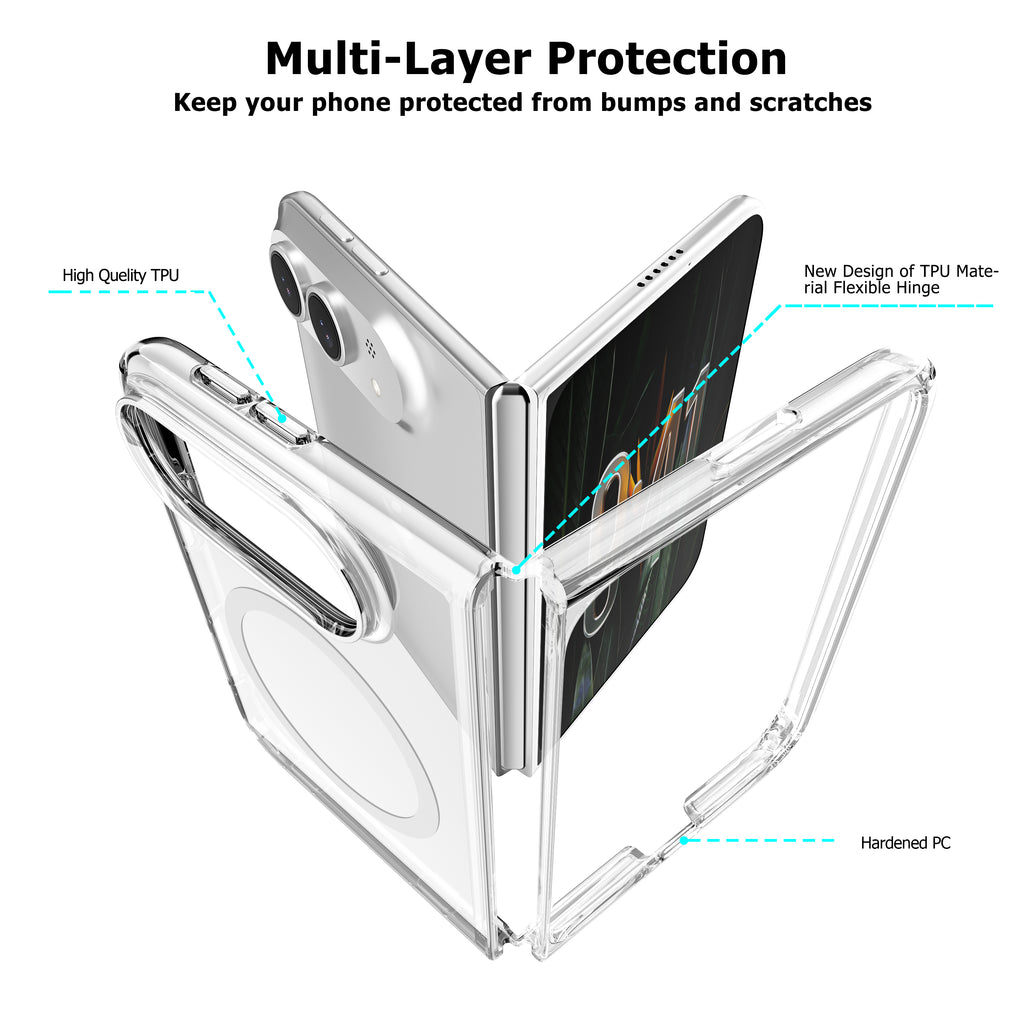 Supreme Shield MagSafe Clear Case for iPhone Duo