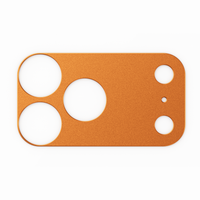 Cam Base Metal Protector Orange for iPhone 17 Series