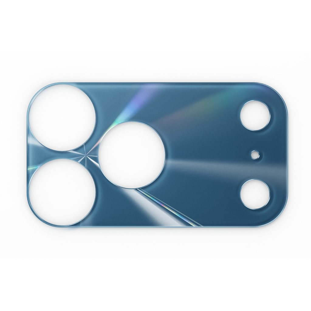 Cam Base Shine Protector Blue for iPhone 17 Series