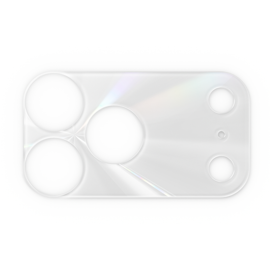 Cam Base Shine Protector Silver for iPhone 17 Series