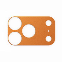 Cam Base Metal Protector Orange for iPhone 17 Series