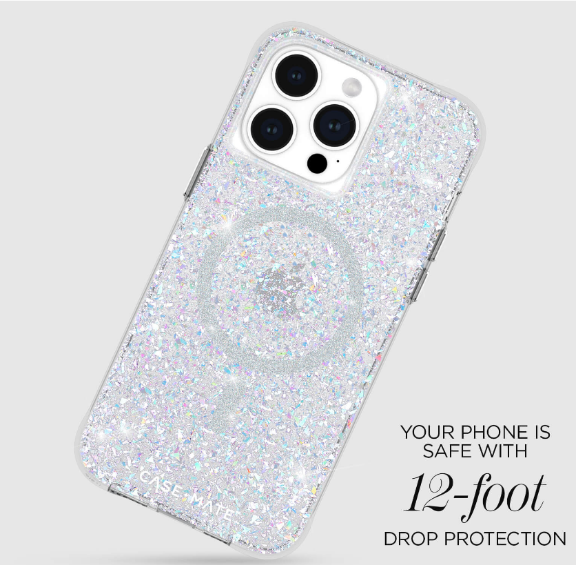 Case-Mate Twinkle Disco Magsafe Case for iPhone 15/Plus/Pro/Pro Max