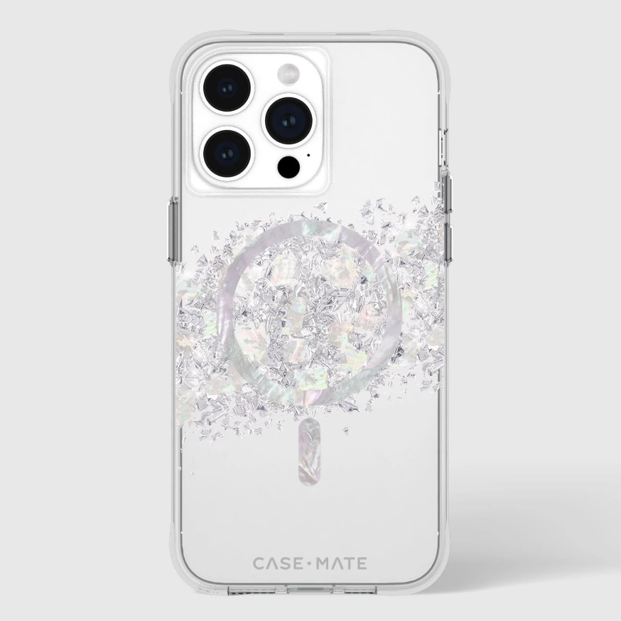 Case-Mate Touch Of Pearl Case for iPhone 15/Plus/Pro/Pro Max
