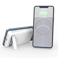 Magnetic Power Bank USB Battery Charger Portable For iPhone 15/14/13/12/11 Pro Max Choetech White