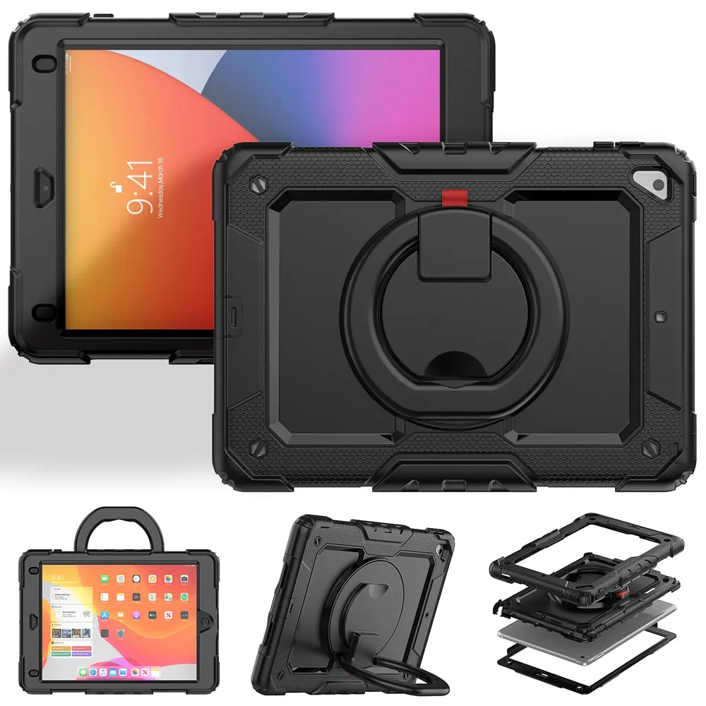 [Gift Under $50] For Apple iPad 7/8/9th Gen 10.2 Kids Shockproof Case Tablet Cover [Online Exclusive]