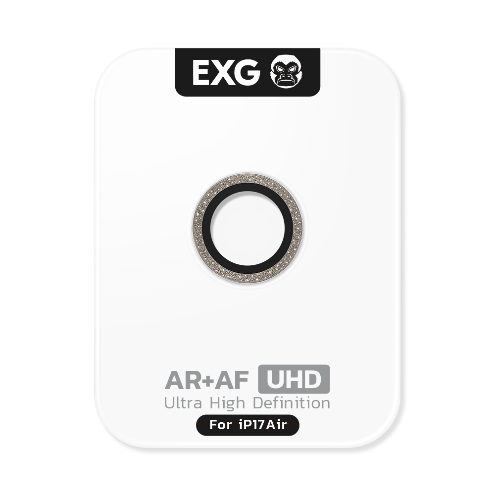 EXG Glitter Camera Protector Brown for iPhone 17 Air