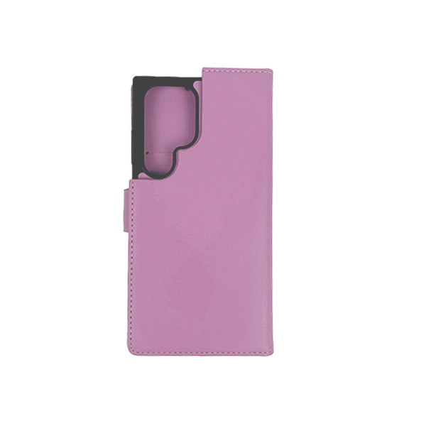 Simply Roar Mag Detachable Wallet Case Purple with Magnetic Module for Samsung Galaxy S24/Plus/Ultra