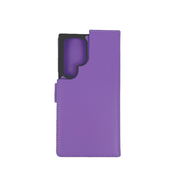 Simply Roar Mag Detachable Wallet Case Purple with Magnetic Module for Samsung Galaxy S24/Plus/Ultra