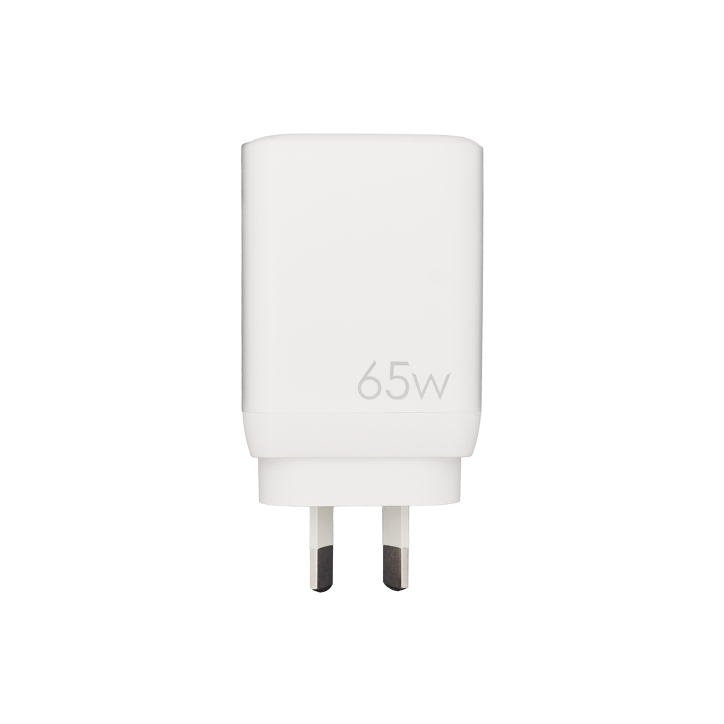 Oscar GaN 65W CCA Wall Charger White