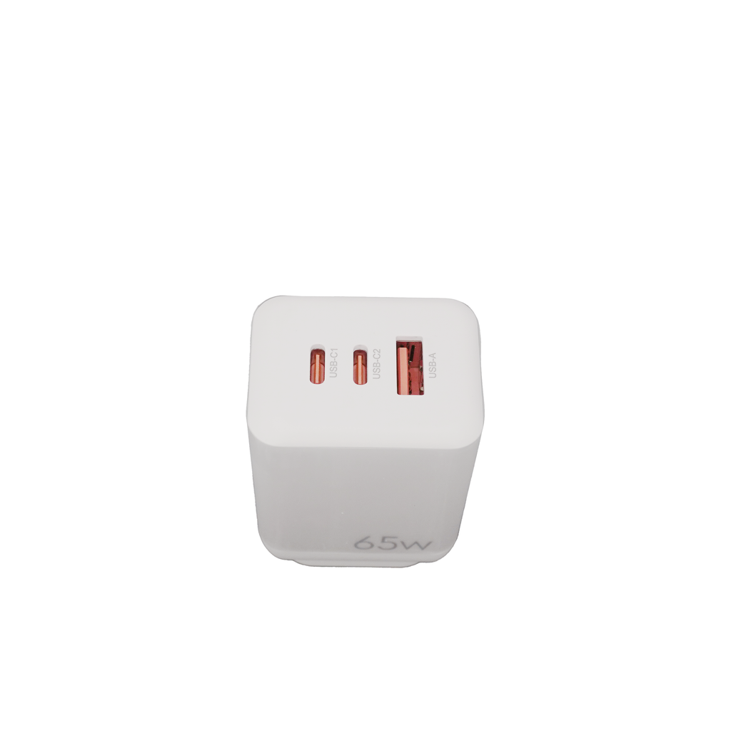 Oscar GaN 65W CCA Wall Charger White