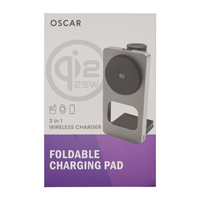 Oscar Qi2.2 Standable Gray Charging Pad