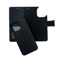 Simply Roar Mag Detachable Wallet Case Black for iPhone 15/Plus/Pro/Pro Max