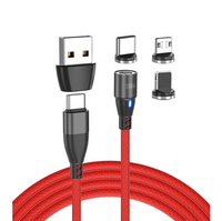 100W USB Type-C Fast Charging Cable Micro USB iPhone PD Charger Cord Red 1M [Online  Exclusive]
