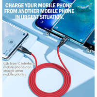100W USB Type-C Fast Charging Cable Micro USB iPhone PD Charger Cord Red 1M [Online  Exclusive]