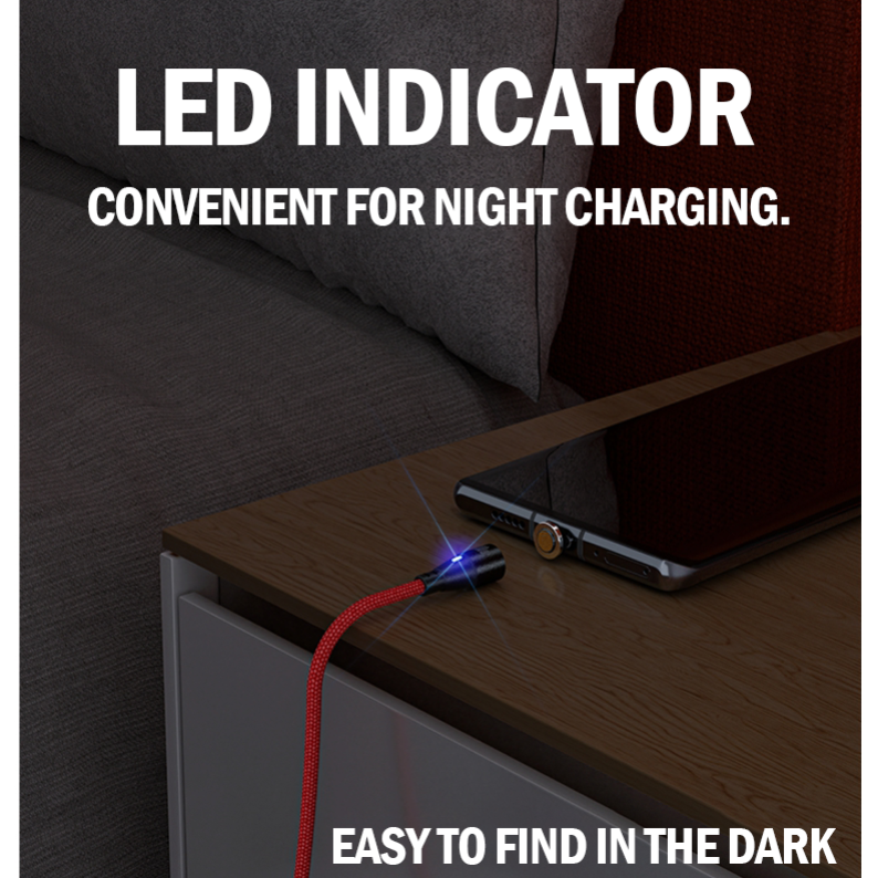 100W USB Type-C Fast Charging Cable Micro USB iPhone PD Charger Cord Red 1M [Online  Exclusive]