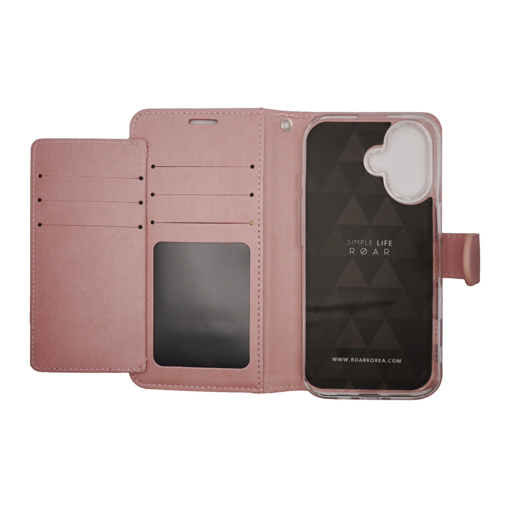 Assemble Diary Rose Gold Case for iPhone 17 Series
