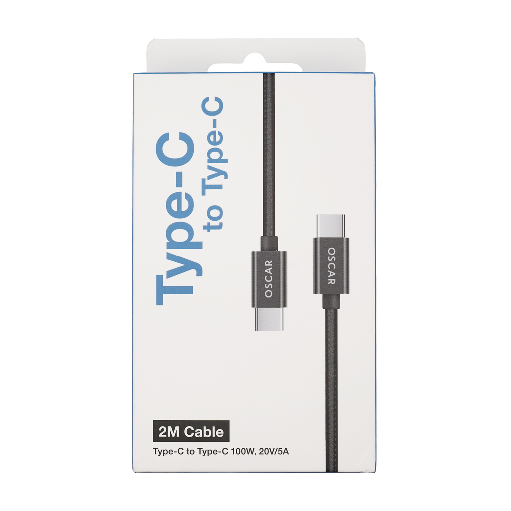 Oscar C to C 100W 2M Cable Black