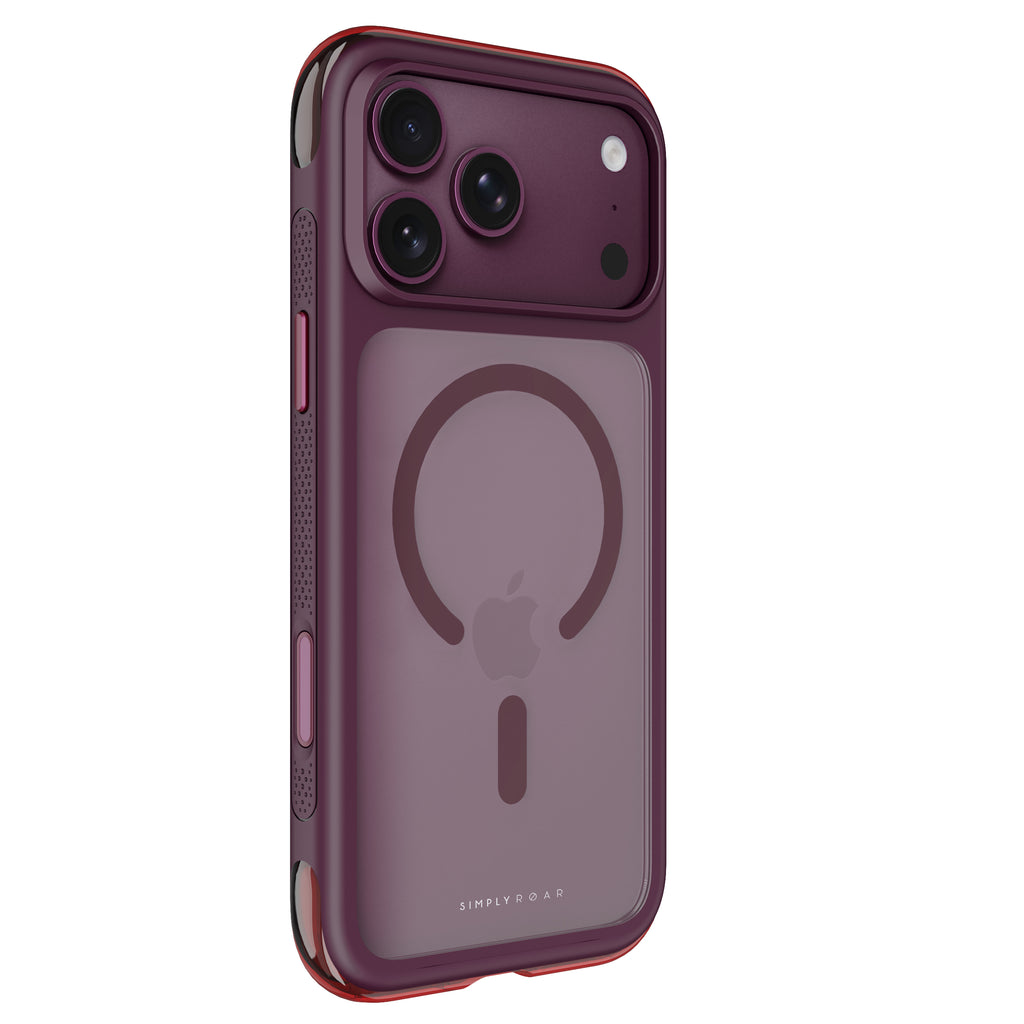 Air Bumper Burgundy MagSafe Case for iPhone 18 Series