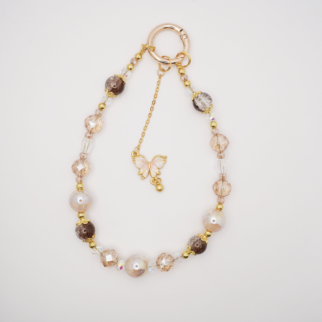 Golden Gold Wristlet Strap
