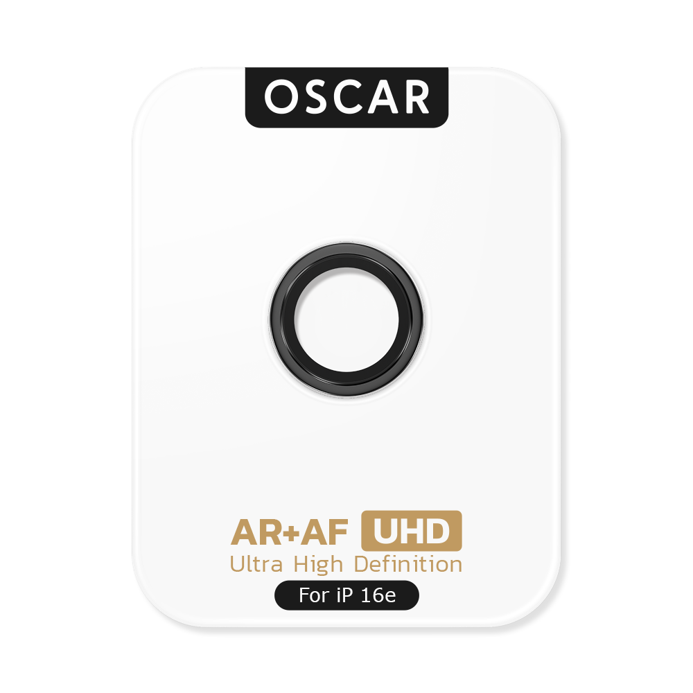 Camera Metal Protector Black for iPhone 16e