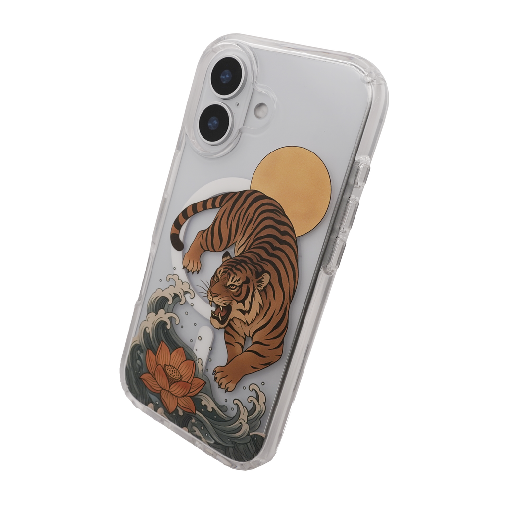 Lotus Tiger magsafe Case for iPhone 17 Series