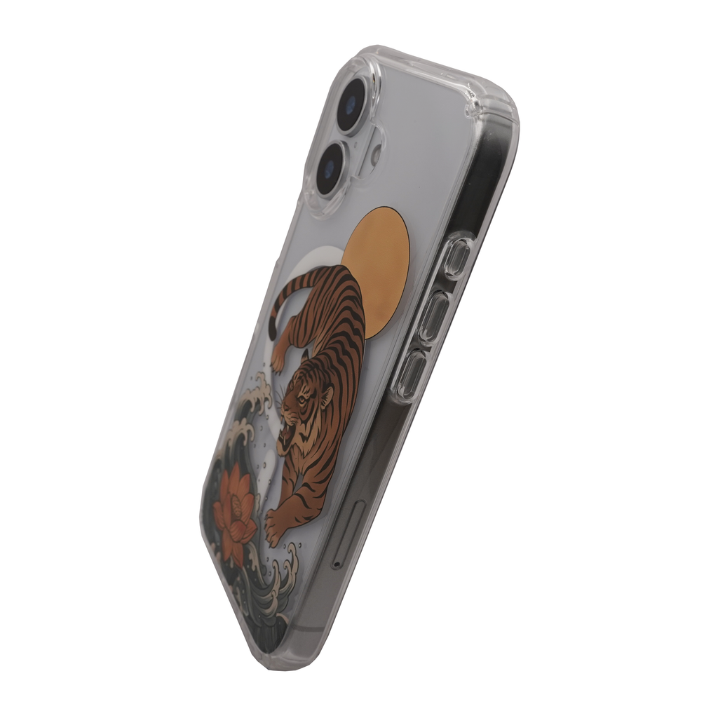 Lotus Tiger MagSafe Case for iPhone 17 Series